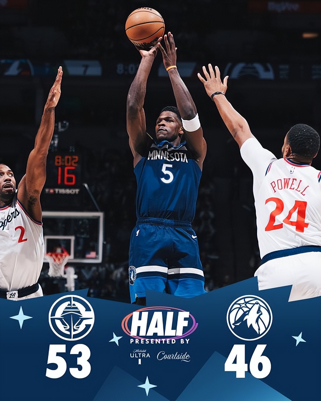 北京队轻取快船，布伦森带队取胜