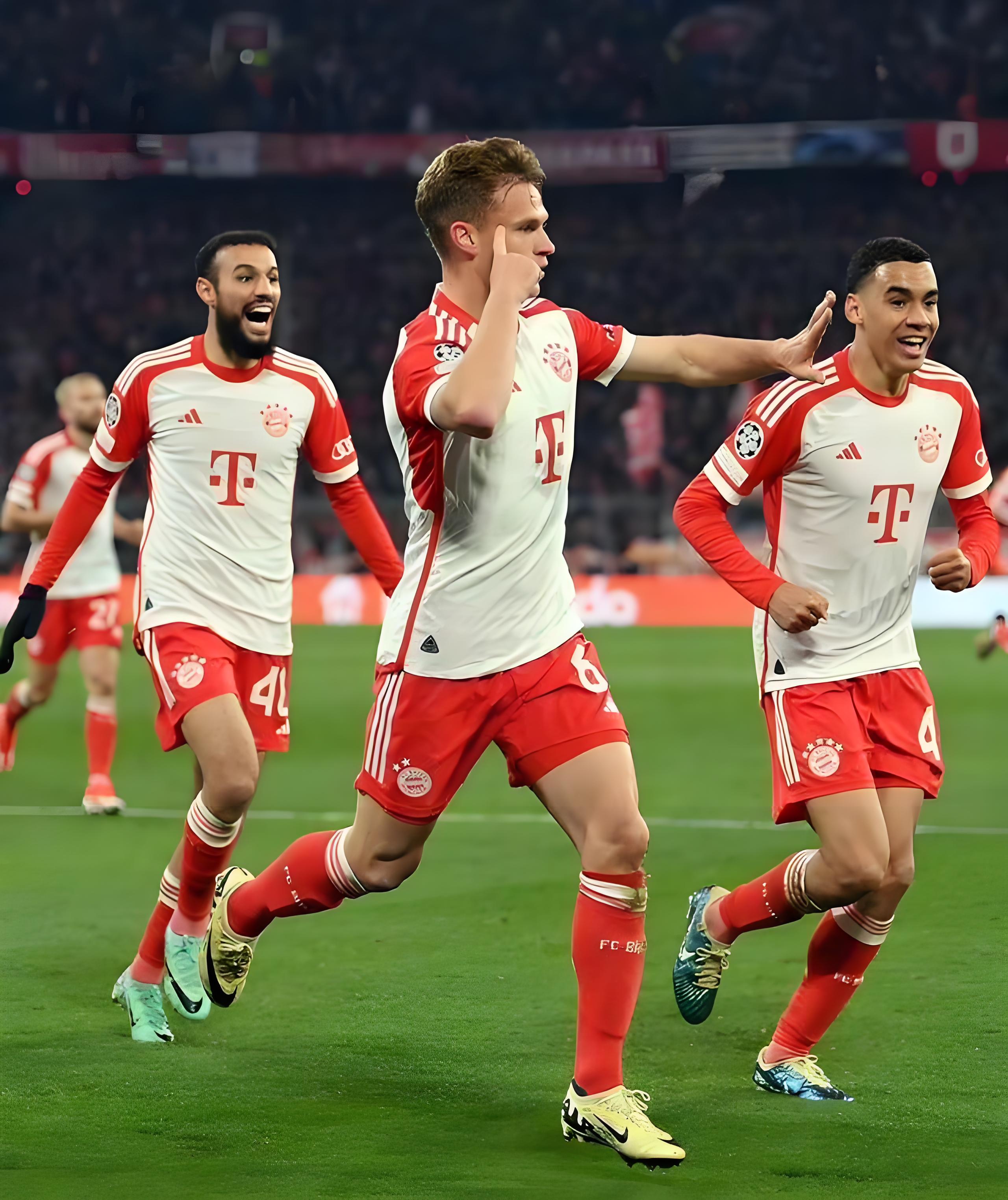 拜仁逆转乌拉圭，格纳布里扛起全队